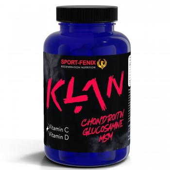 KLAN Захист суглобів Хондроітин Глюкозамін MSM + Vitamins С&D3 ТМ SPORT-FENIX, 180 капсул