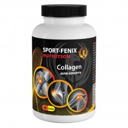 Колаген для спорту SPORT FENIX з хондроїтином, глюкозаміном та МСМ, 90 капсул